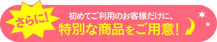 初回限定 お試しキャンペーン|費用はすべて税込・送料込