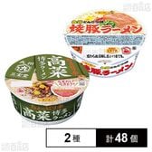 焼豚ラーメン 94g / 九州三宝堂 高菜博多ラーメン 97g