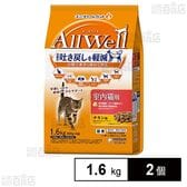 AllWell 室内猫用 チキン味 挽き小魚とささみフリーズドライパウダー入り 1.6kg(400g×4袋入)