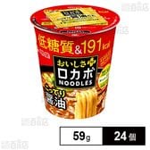 明星 ロカボNOODLES おいしさプラス こってり醤油 59g