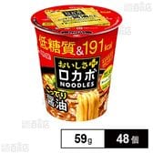 明星 ロカボNOODLES おいしさプラス こってり醤油 59g