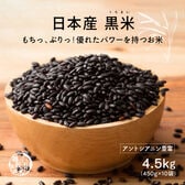 【4.5kg(450g×10袋)】雑穀米 国産 黒米(雑穀米・チャック付き)