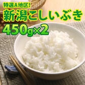 【450g×2袋】令和6年産 新米 大人気 新潟県上越産こしいぶき