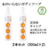 【2本セット】水のいらないボディソープ 300ml