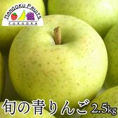 【長野/青森】2.5kg  旬の青りんご