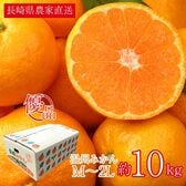 【約10kg/M~2Lサイズ】長崎温州みかん(優品)ご家庭用