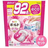 ボールドジェルボール4D華やかプレミアムブロッサムつめかえ超メガジャンボ 92コ入×4点セット