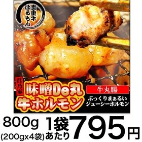 君乃家の「味噌De丸牛ホルモン800g」を税込・送料込でお試し｜サンプル