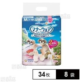 8袋 マナーウェア中型犬女の子用 Mサイズ ピンクリボン 青リボン 34枚を税込 送料込でお試し サンプル百貨店 ユニ チャーム株式会社