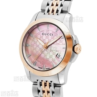 GUCCI Gタイムレス【YA126536】レディース腕時計 ピンクパール