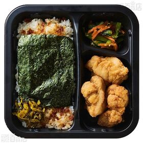 Delcy からあげの鳥しん監修 唐揚げ海苔弁当 269g