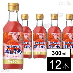 [12本]ポッカサッポロフード＆ビバレッジ お酒にプラス潰しうめ 300ml