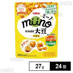 カルビー miino大豆しお味 27g