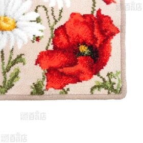 〈Daisy field beige〉フェイラーハンドタオル 30cm×30cm〈サファリ〉