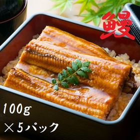 スタミナ応援【500g(100g×5食)】鰻の蒲焼き！温めるだけふっくら本格