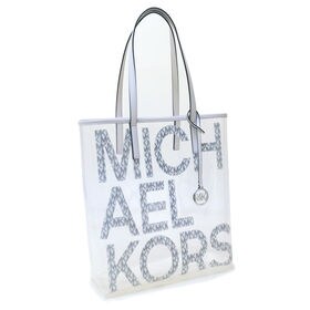 MICHAEL KORS]クリアバッグ THE MICHAEL BAG LG NS(ホワイト)を税込