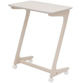 【WH】キャスター付きサイドテーブル　アストル | ソファでの作業がしやすい高さ60cmのサイドテーブル