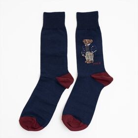 約25 27cm Ralph Lauren 靴下セット Boston Polo Bear ネイビー系を税込 送料込でお試し サンプル百貨店 タツミヤインターナショナル