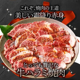 【1kg(250g×4)】牛ハラミ焼肉（タレ漬け）