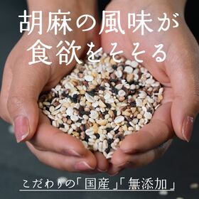 【900g(450g×2袋)】国産 胡麻香る十穀米 (雑穀米・チャック付き)