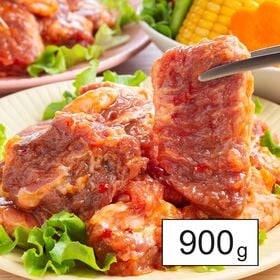 【900g】牛中落ちカルビ タレ漬け焼肉（300g×3袋） | 人気の中落カルビに隠し包丁を入れて、オリジナルタレに漬け込みました◎