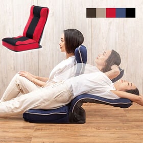 【レッド】整体師さんが推奨する健康ストレッチ座椅子