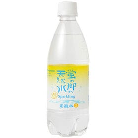 【2種/500ml×48本】蛍の郷の天然水 スパークリング 炭酸水（プレーン＆レモン）