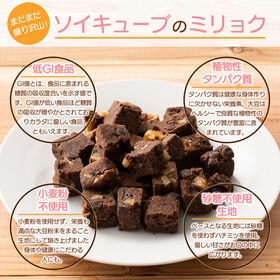 【100g×1袋】ソイキューブ(チョコくるみ)