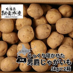 【予約受付】10月上旬から順次出荷 　北海道産 男爵じゃがいも　10kg（5kg×2箱） | 煮崩れしにくく水っぽさのない万能じゃがいも