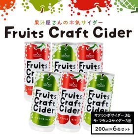 Fruits Craft Ciderアソート6缶セット（サク...