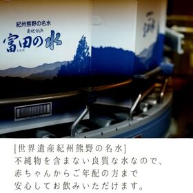 【1.3L×8袋】賞味期限5年！南紀白浜 富田の水（ピッチャー無し）ミネラルウォーター