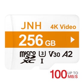 【256GB】microSDXC R:100MB/S W:85MB/S UHS-I U3 V30 | 5年保証 4K Nintendo Switch対応