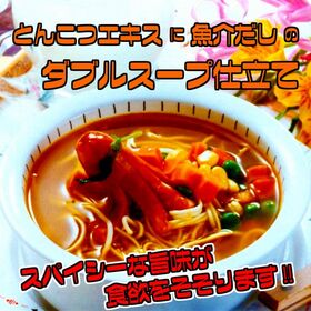 【2人前】お試しセット「本格派濃厚スープ カレースパイスラーメン」和風だしに厳選スパイスが香る