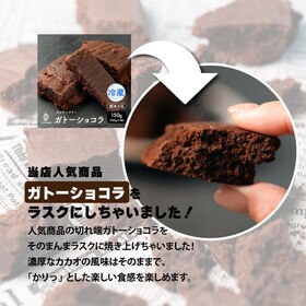 【100g】ハイカカオラスク（100g×1袋）不揃い・お得用 ※賞味期限間近