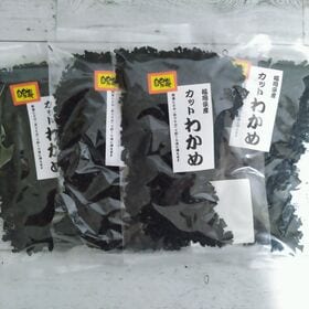 【60g×4袋】福岡県産 天然乾燥カットわかめ | 福岡の離島で採取した貴重な天然わかめ