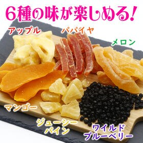 【計150g】ドライフルーツ 6種詰合せセット【6種×25g】