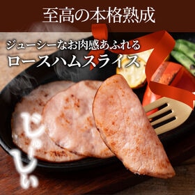 【計1kg(100g×10)】ロースハム スライス  メガ盛り