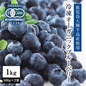 【1kg】鹿児島県産冷凍オーガニックブルーベリー