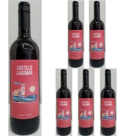 【750ml×6本】カスティーリョ・ラゴマール 赤 | スペイン 辛口　デイリー・ワインに最適　手軽に楽しめる赤ワイン