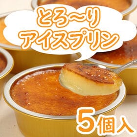 【100g×5個】とろーりアイスプリン