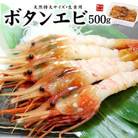 【500g】ボタンエビ 超特大 海鮮丼 刺身[[ぼたんエビ500g]