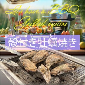 【1kg】牡蠣焼き カンカン焼き 単品 海鮮 BBQ 殻付き牡蠣 メガ盛り