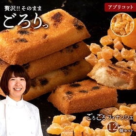 【12個入】 ごろごろフィナンシェ (アプリコット) | フィナンシェ スイーツ お菓子 焼き菓子 ギフト 洋菓子