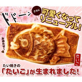 【4匹入】クロワッサンたい焼き(五色豆)