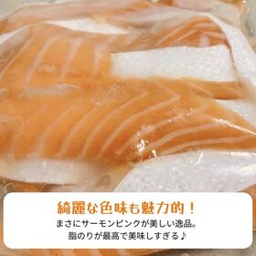 ノルウェー産「アトランティックサーモン 大トロ ハラス」1kg(500g×2p)