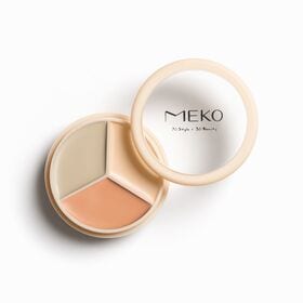 MEKOフォトジェニックコンシーラー（03） | 台湾の人気メイクアップブランド「MEKO」の独自のカラーコンシーラーパレット。