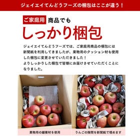 【予約受付】9/25~順次出荷【10kg(26~56玉入り)】山形県産早生ふじりんご※家庭用(傷有)