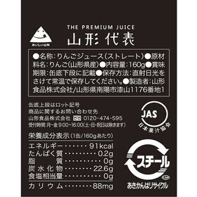 【160g×60本】SUN&LIV 山形代表りんご（山形食品）濃厚でスッキリした味わい！