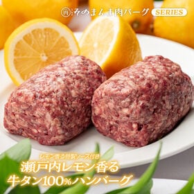 【計400g】牛タンハンバーグ