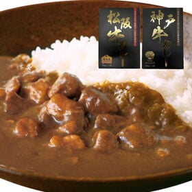 【200g×2食】松阪牛・神戸牛カレー食べ比べセット  1人...